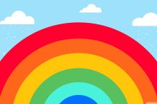 Rainbow 2 Wallpaper